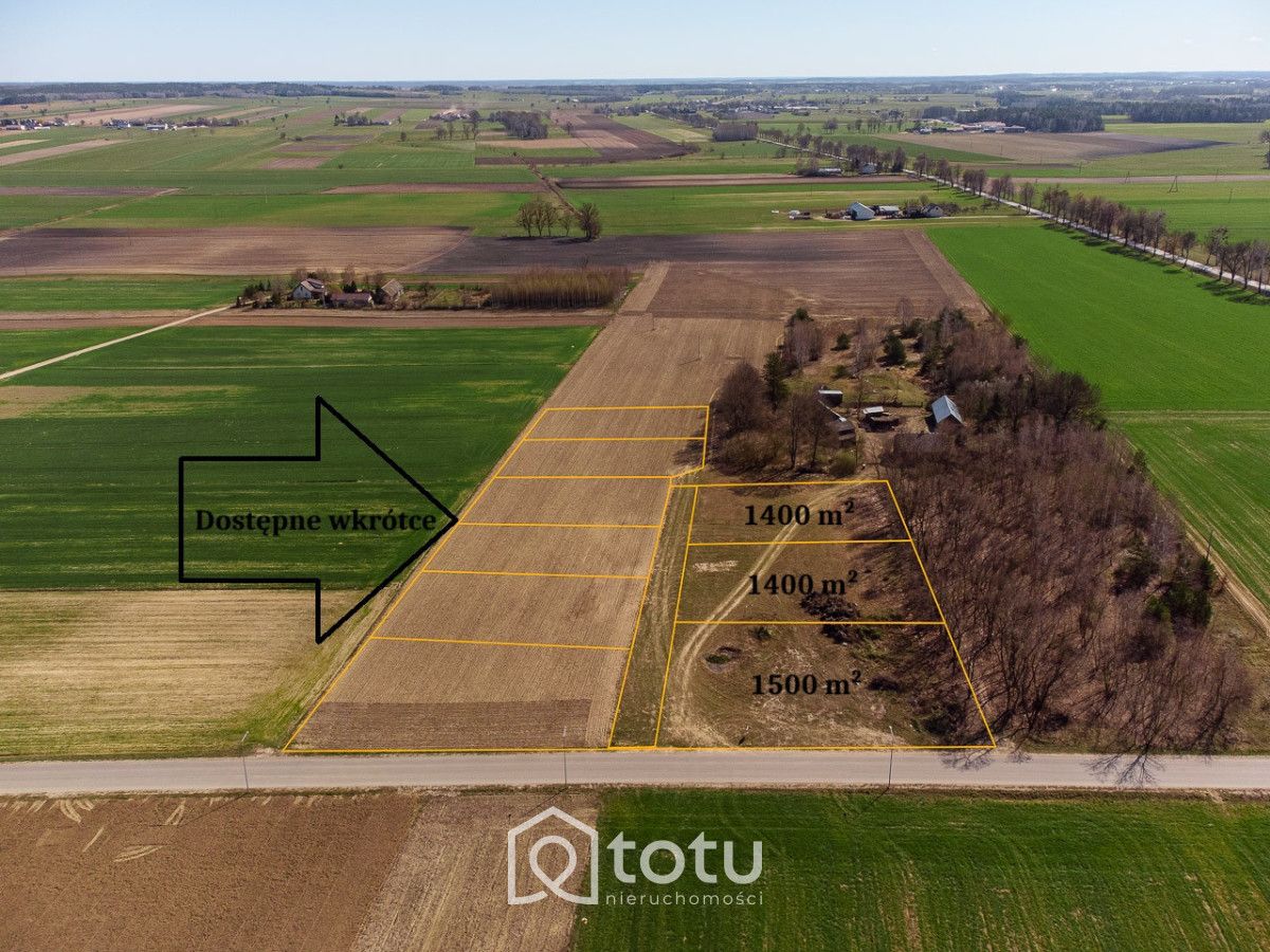 Działka budowlana Wymysły