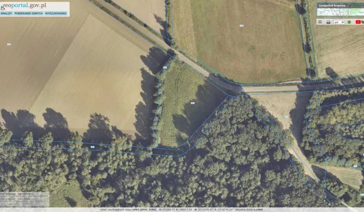 Działka budowlana Dębno