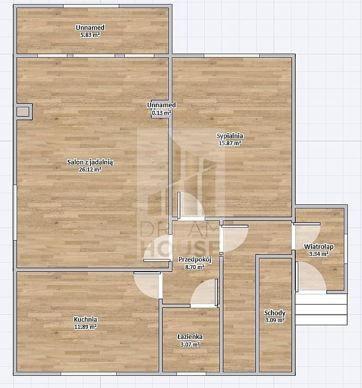 dom wolnostojący, 5 pokoi Wrocław Ołtaszyn, ul. Konstantego Ildefonsa Gałczyńskiego. Zdjęcie 15