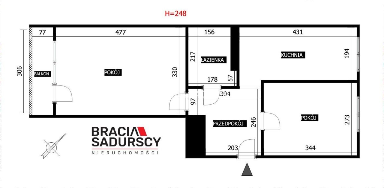 Mieszkanie 2-pokojowe Kraków Bieżanów, ul. prof. Tadeusza Seweryna. Zdjęcie 17