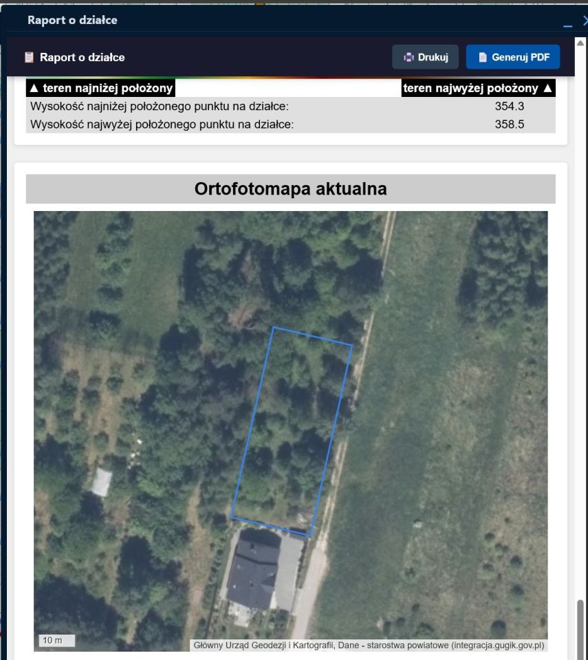 Działka budowlana Gruszka, ul. Urocza. Zdjęcie 1