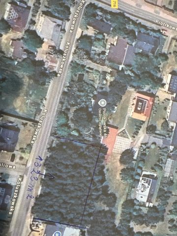 Działka budowlana Żakowice, ul. Koluszkowska. Zdjęcie 1