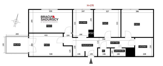 Mieszkanie 4-pokojowe Kraków Bronowice, ul. Stańczyka. Zdjęcie 9