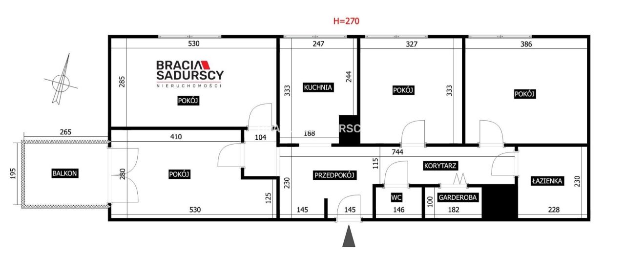Mieszkanie 4-pokojowe Kraków Bronowice, ul. Stańczyka. Zdjęcie 9