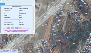 Działka rolna Łódź Bałuty, ul. Spadkowa