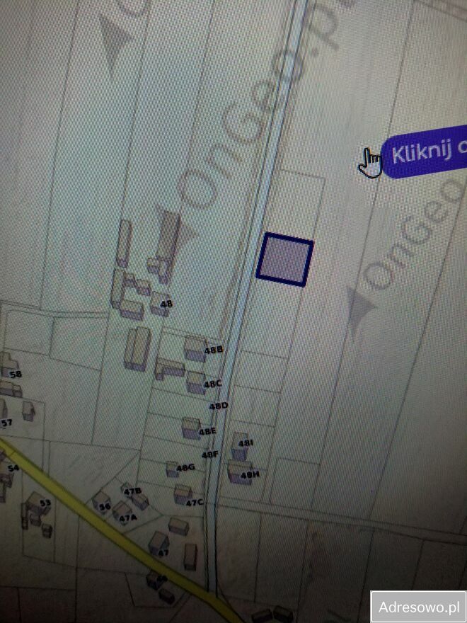 Działka budowlana Pawłów