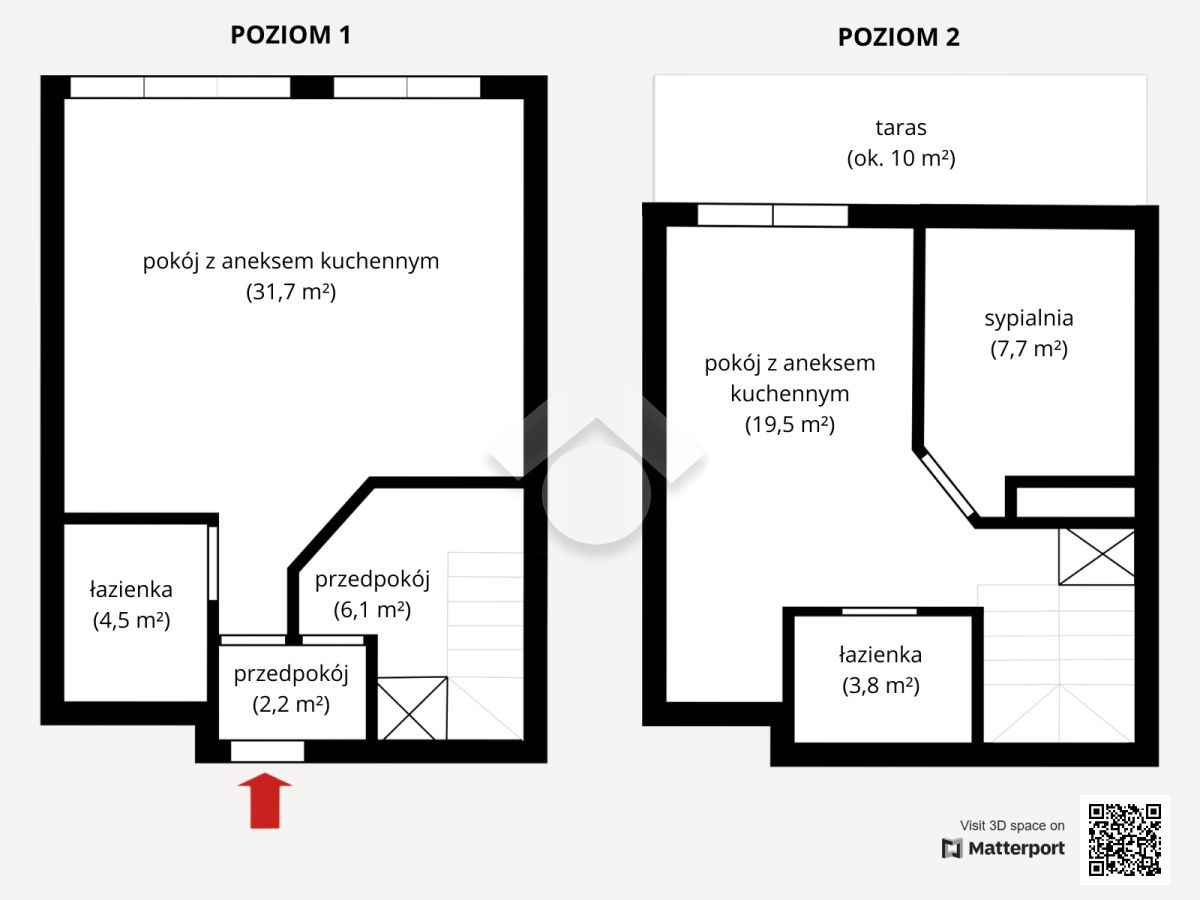 Mieszkanie 3-pokojowe Wrocław Szczepin, ul. Strzegomska. Zdjęcie 23