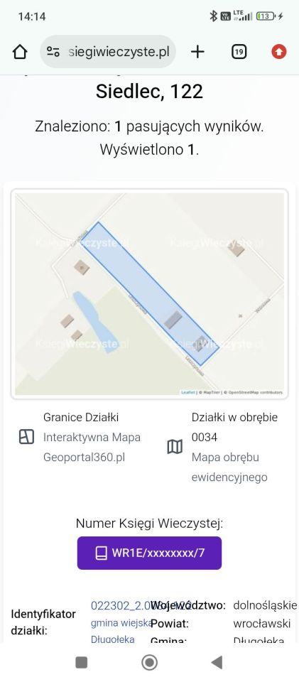 Działka budowlana Siedlec, ul. Wiśniowa. Zdjęcie 2
