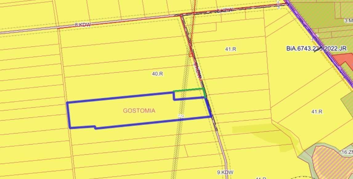 Działka rolna Gostomia. Zdjęcie 2