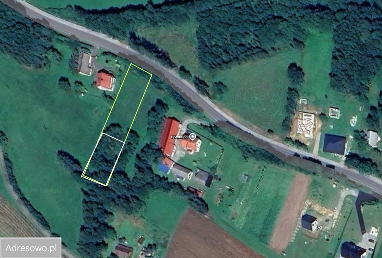 Działka rolno-budowlana Gnojnik. Zdjęcie 12