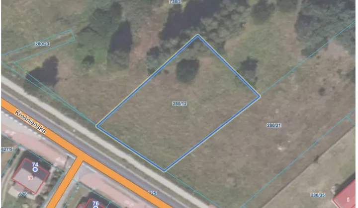 Działka inwestycyjna Cybinka