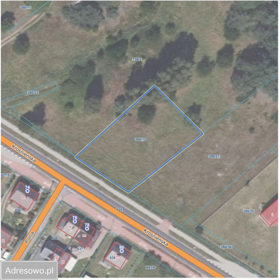 Działka inwestycyjna Cybinka