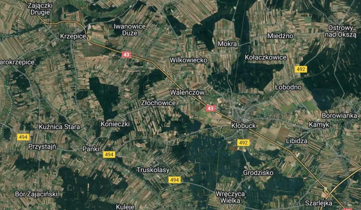 Działka budowlana Waleńczów, ul. Szkolna