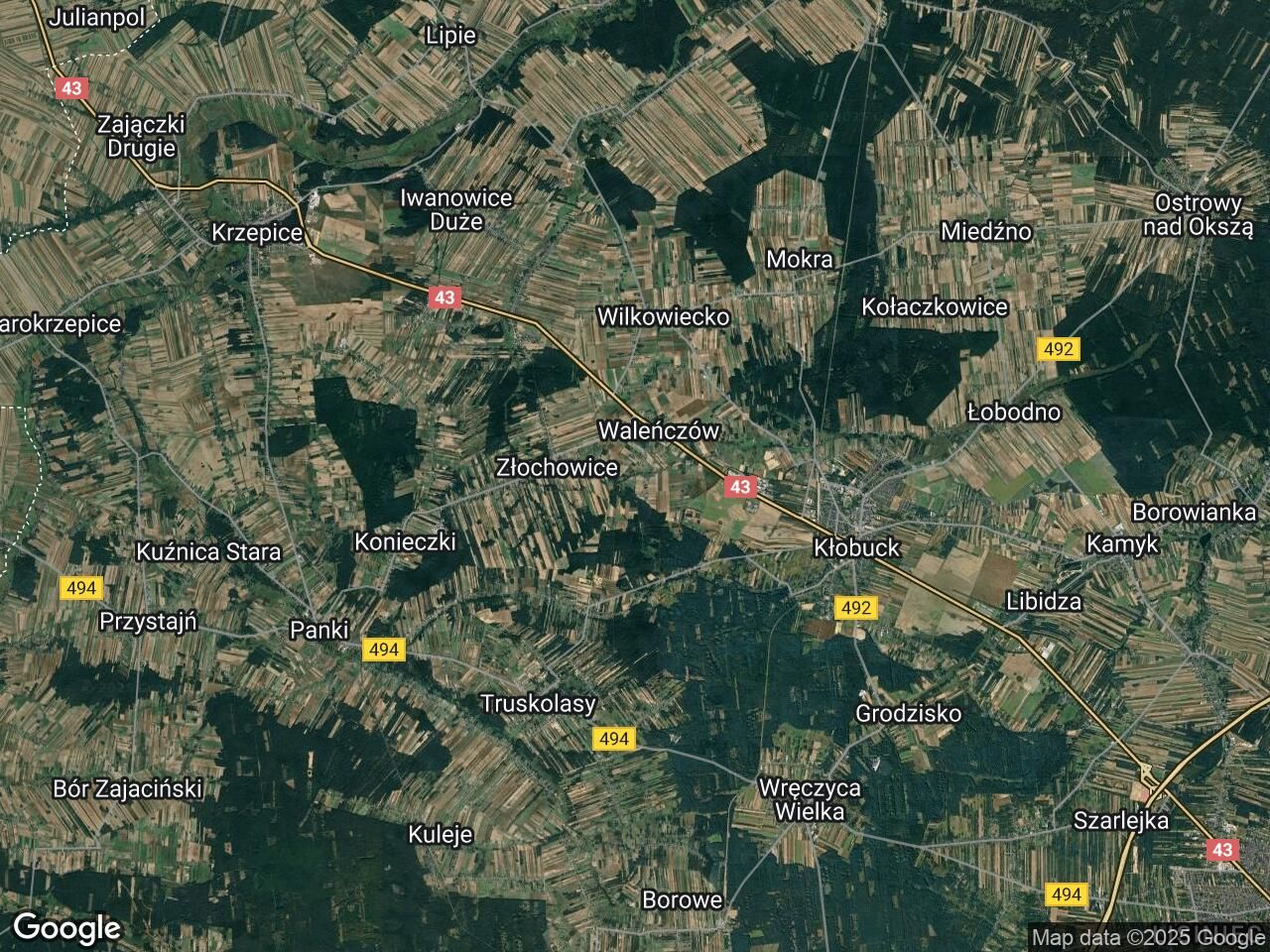 Działka budowlana Waleńczów, ul. Szkolna