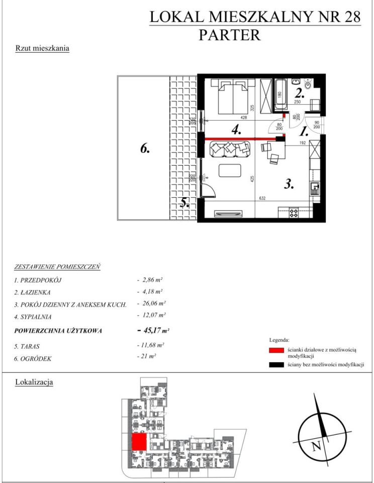 Mieszkanie 2-pokojowe Sochaczew, ul. Kochanowskiego. Zdjęcie 19