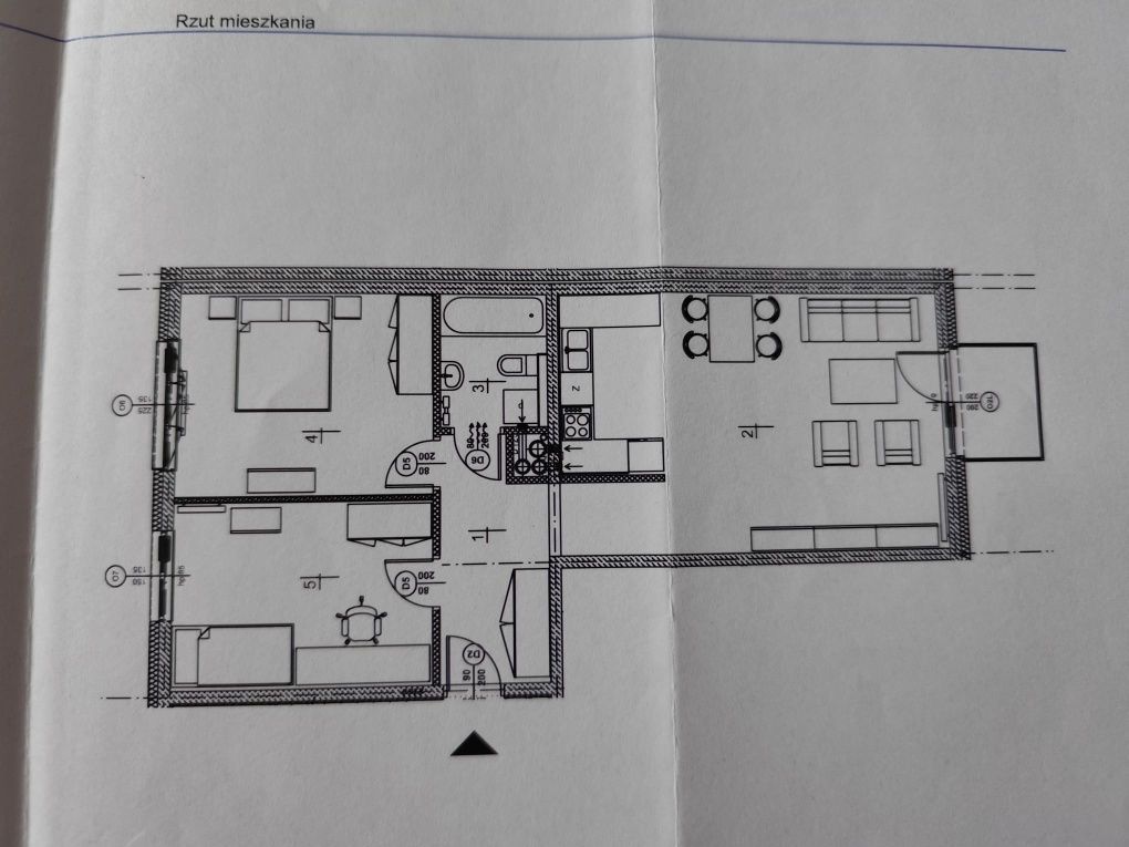 Mieszkanie 3-pokojowe Chorzów Centrum, ul. Wolności. Zdjęcie 3