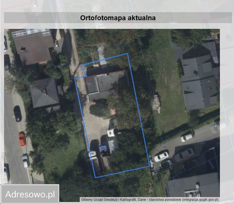 Działka rolna Warszawa Mokotów, ul. Bartycka