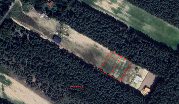 Działka budowlana Dębina