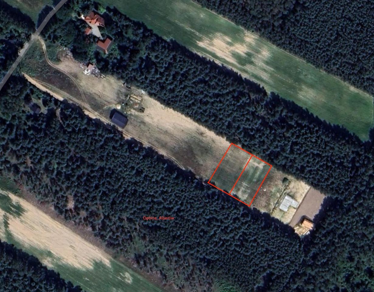 Działka budowlana Dębina. Zdjęcie 1
