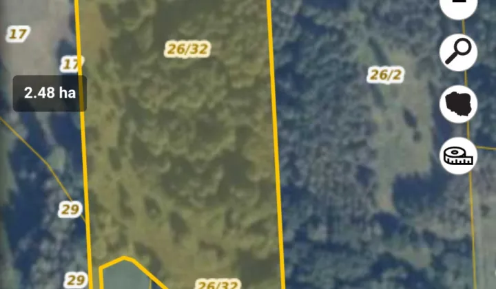 Działka rolna Krosnowo, Krosnowo
