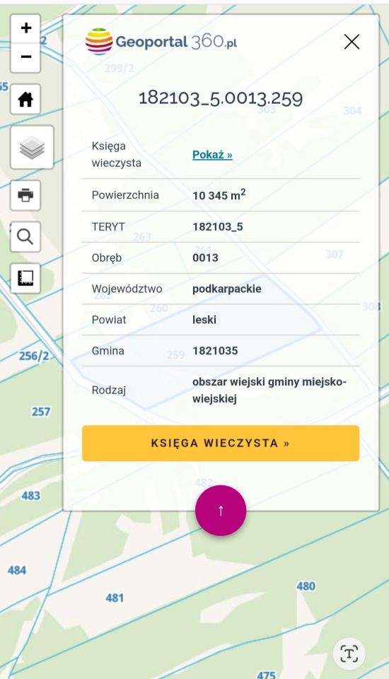 Działka rolna Średnia Wieś. Zdjęcie 2
