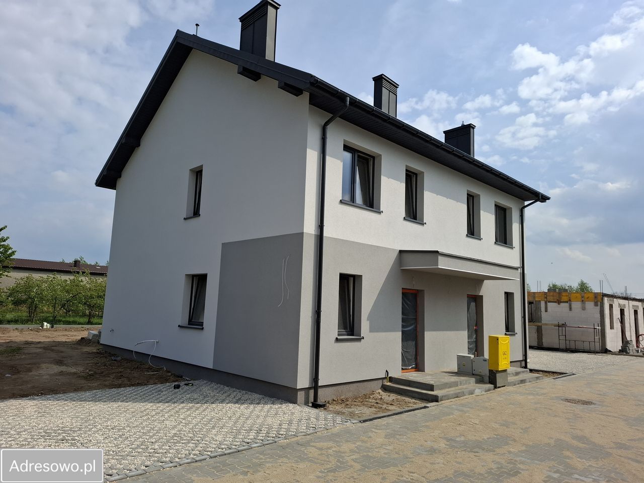 bliźniak, 4 pokoje Cybulice Duże