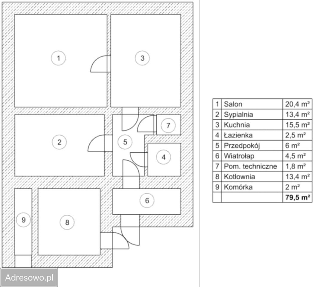dom wolnostojący, 2 pokoje Młoszowa, ul. Krakowska. Zdjęcie 5
