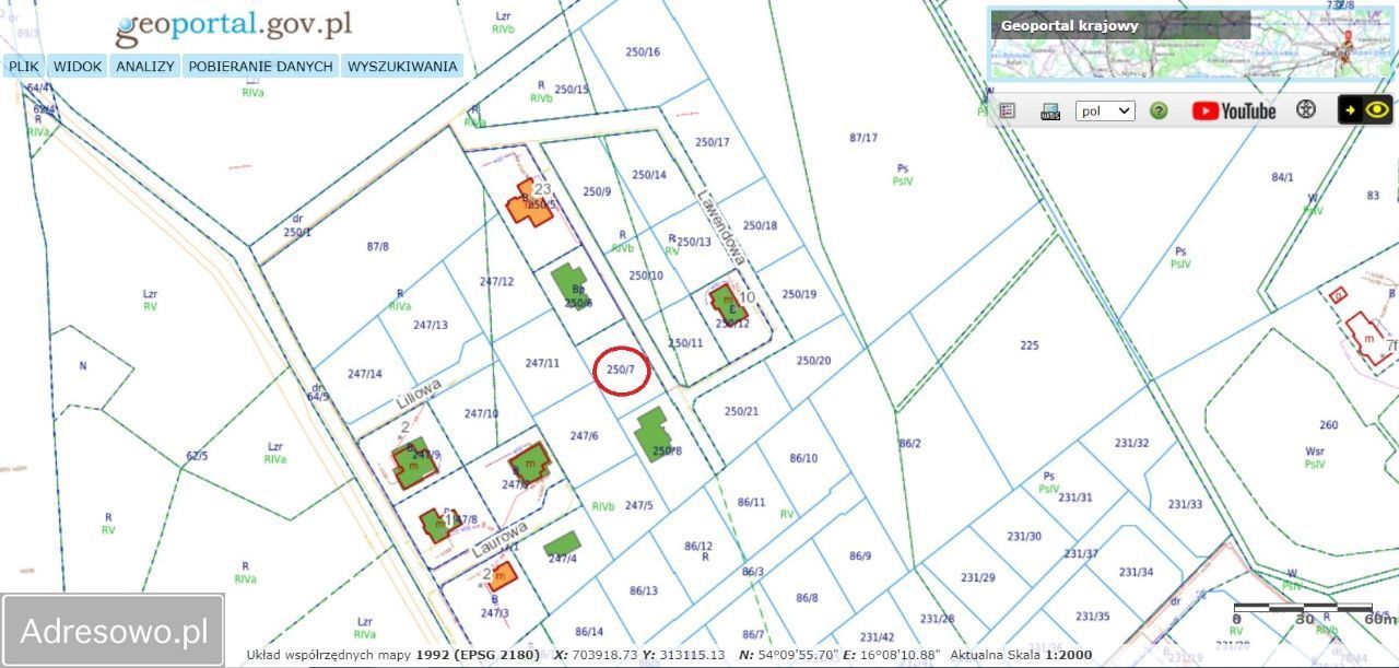 Działka budowlana Niekłonice, ul. Lawendowa. Zdjęcie 2