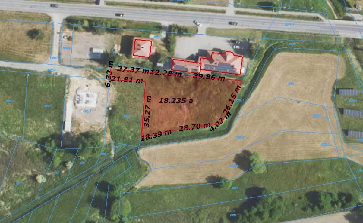 Działka rekreacyjna Trzebuska Kąty. Zdjęcie 4