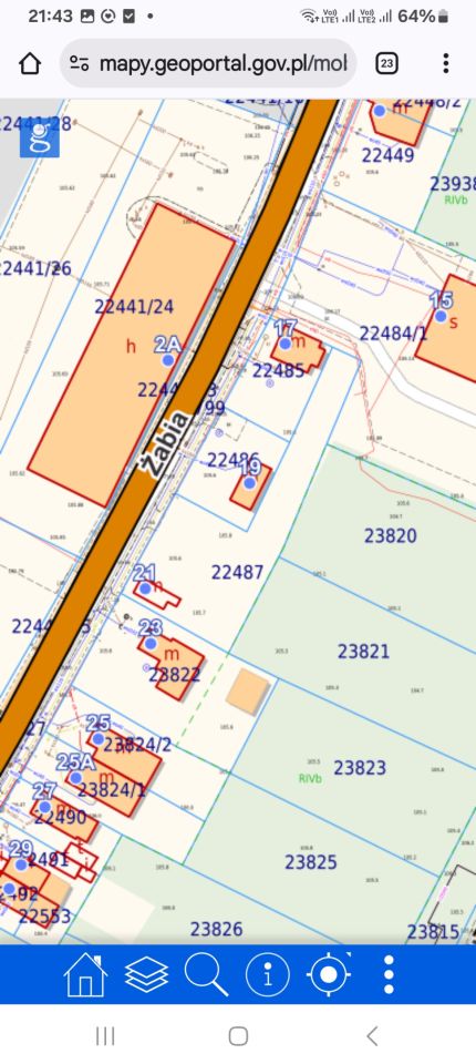 Działka budowlana Łomża Śródmieście, ul. Żabia. Zdjęcie 2