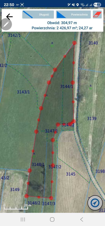 Działka rolno-budowlana Podłopień. Zdjęcie 2