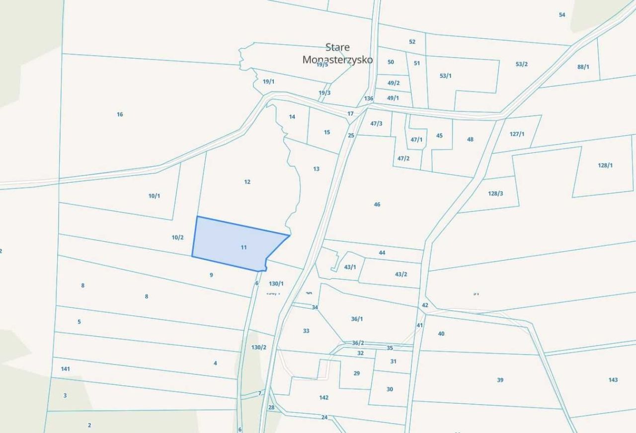 Działka rolna Stare Monasterzysko. Zdjęcie 2