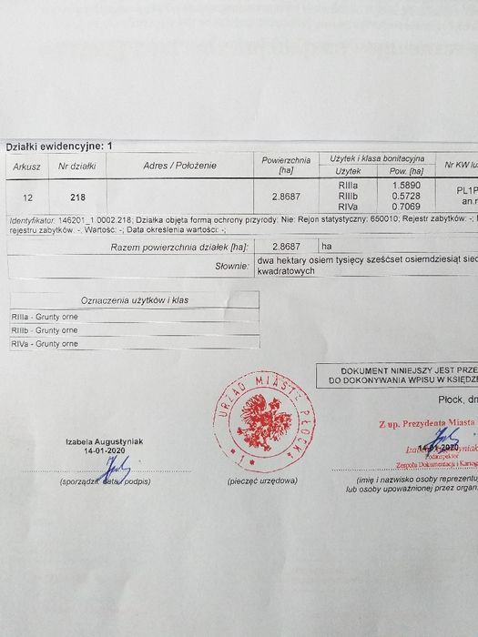 Działka rolna Płock. Zdjęcie 3