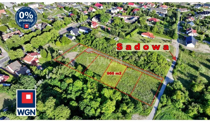 Działka budowlana Wawrów, ul. Sadowa