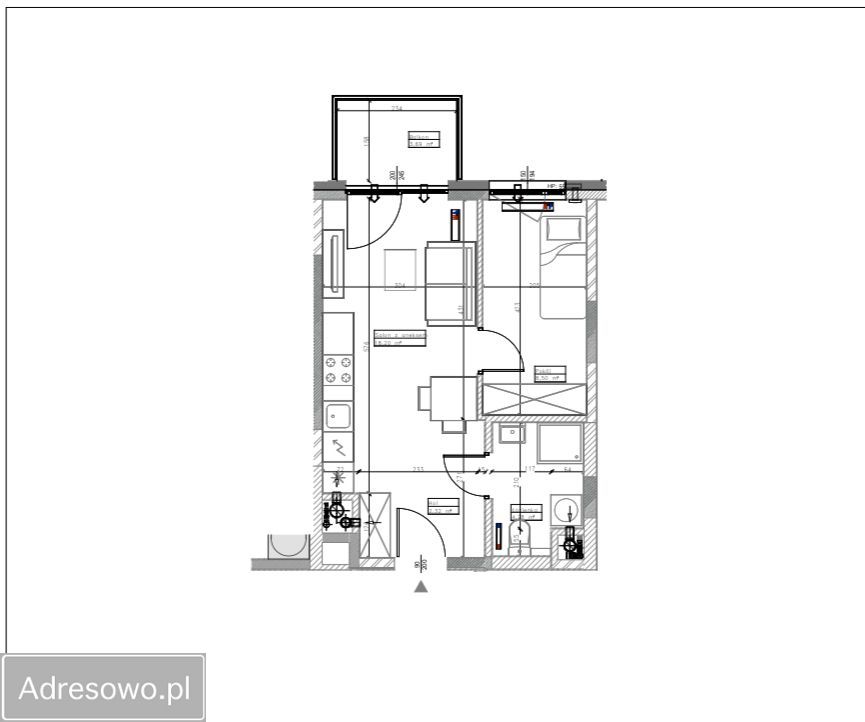 Mieszkanie 2-pokojowe Warszawa Ursus, ul. Ryżowa. Zdjęcie 8