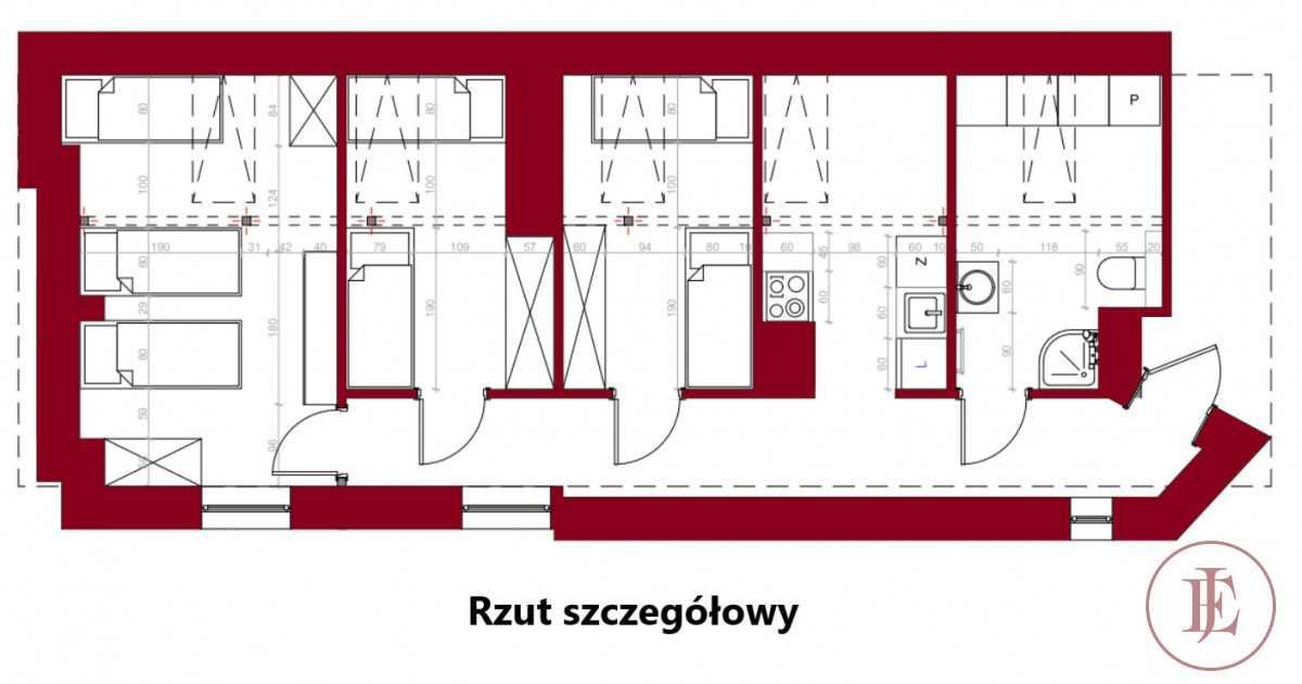 Mieszkanie 3-pokojowe Łódź Bałuty, ul. Młynarska. Zdjęcie 6