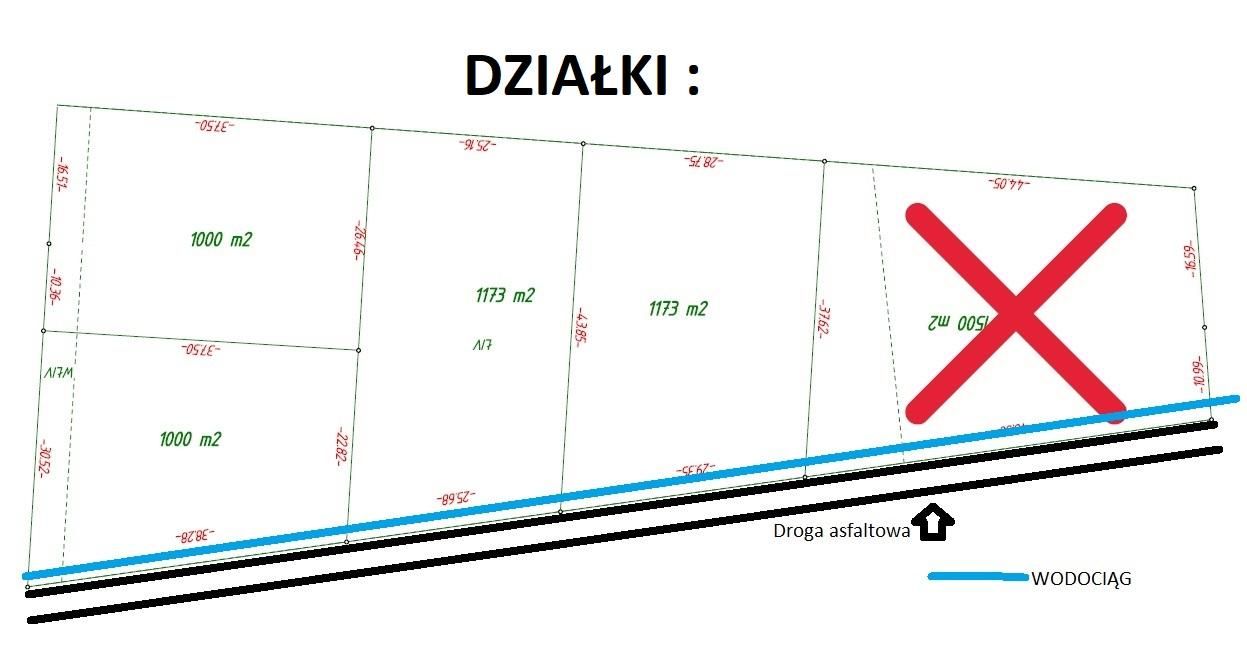 Działka rolno-budowlana Dubiażyn. Zdjęcie 2