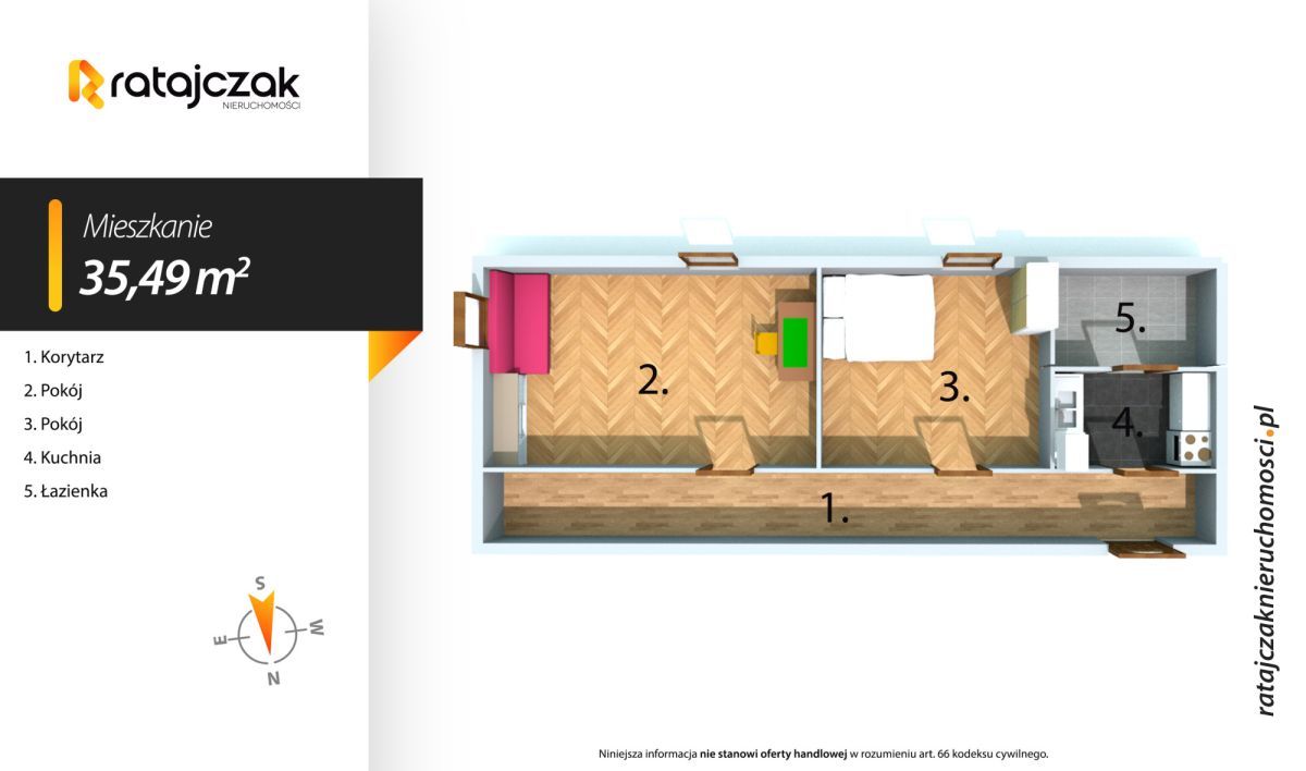 Mieszkanie 2-pokojowe Gdańsk Suchanino, ul. Ignacego Paderewskiego. Zdjęcie 7