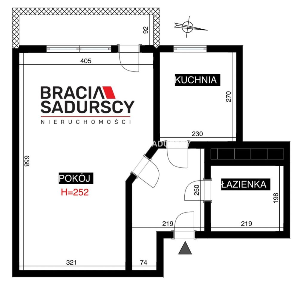 Mieszkanie 1-pokojowe Kraków Dębniki, ul. Drukarska. Zdjęcie 24