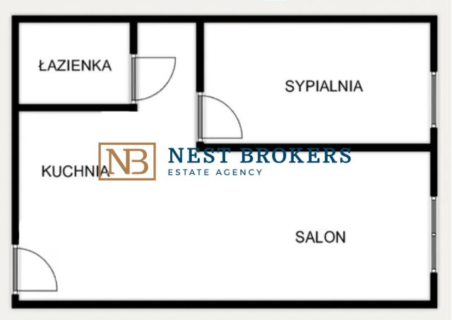 Mieszkanie 2-pokojowe Kraków Bieńczyce, os. Kalinowe. Zdjęcie 11