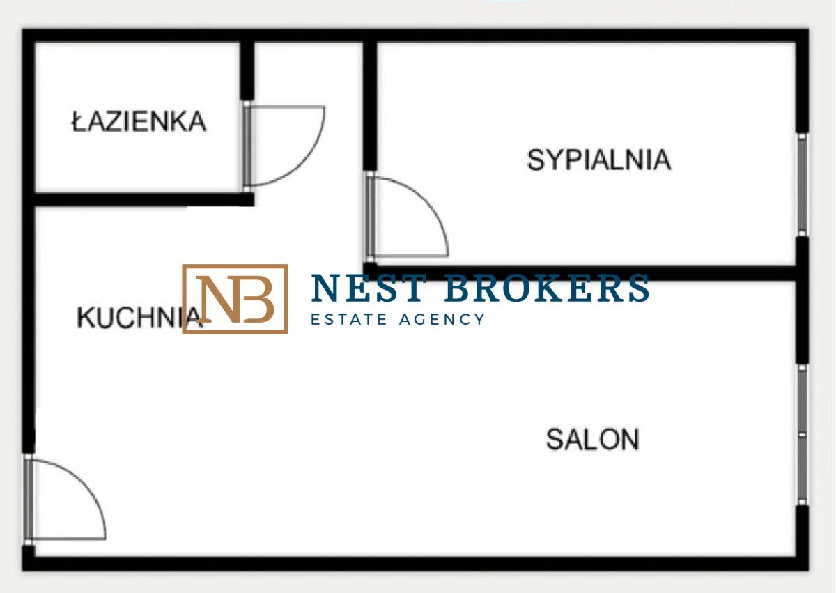 Mieszkanie 2-pokojowe Kraków Bieńczyce, os. Kalinowe. Zdjęcie 11
