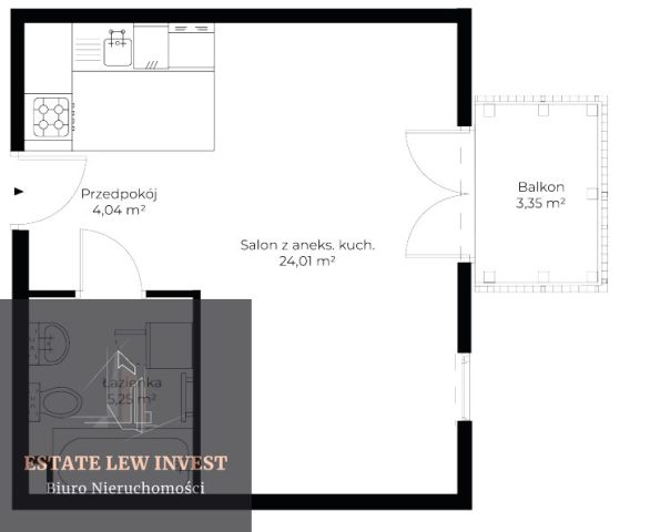 Mieszkanie 2-pokojowe Kraków, ul. Bukowa. Zdjęcie 9