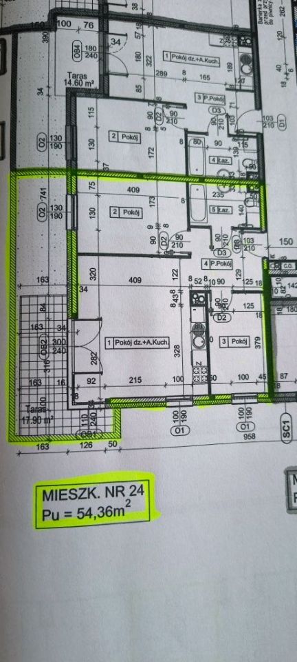 Mieszkanie 3-pokojowe Siedlce. Zdjęcie 8