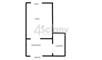 Mieszkanie 1-pokojowe Warszawa Śródmieście, ul. Chmielna