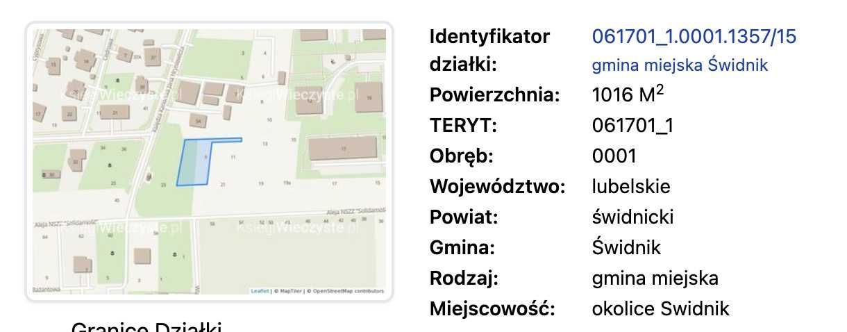 Działka budowlana Świdnik, al. NSZZ "Solidarność". Zdjęcie 5