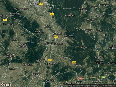 Działka budowlana Tuszyma