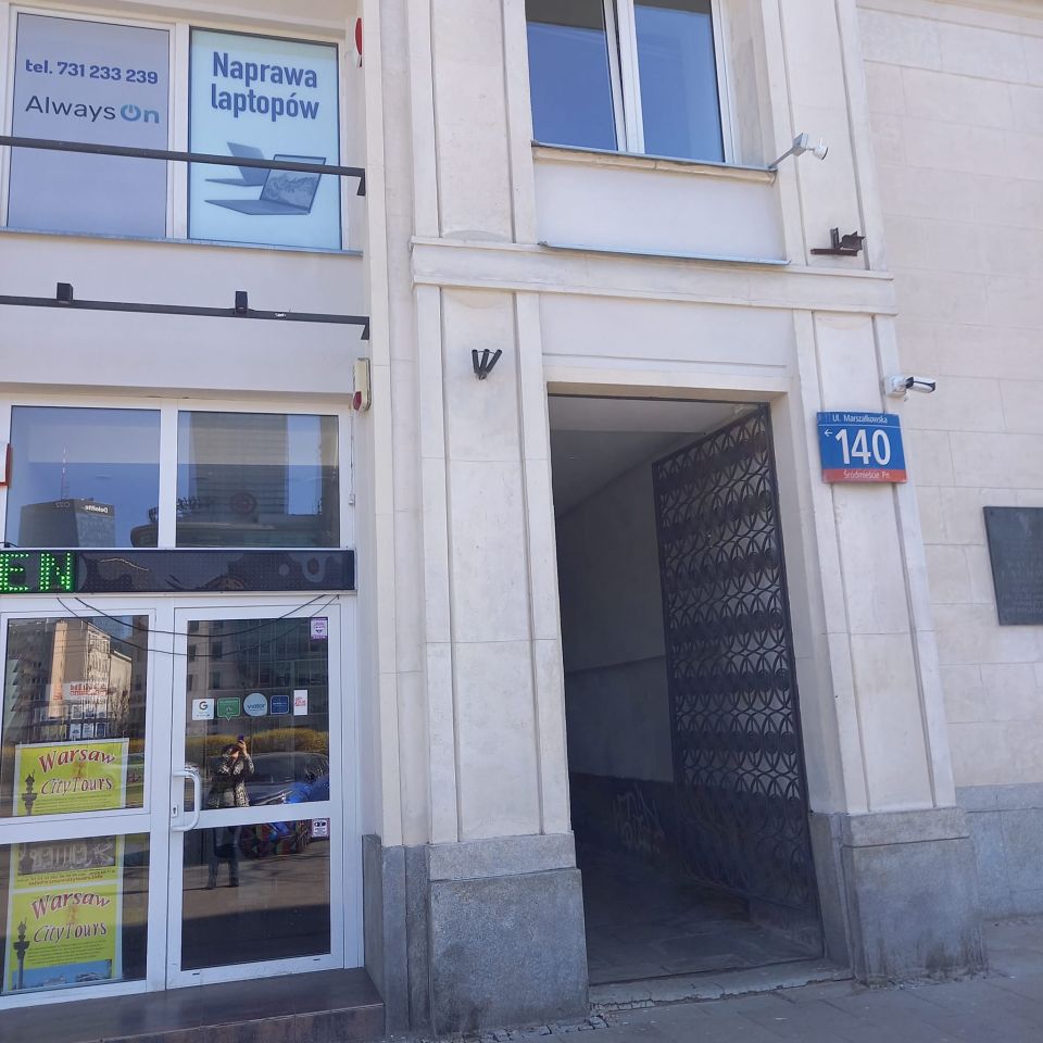 Lokal Warszawa Śródmieście, ul. Marszałkowska