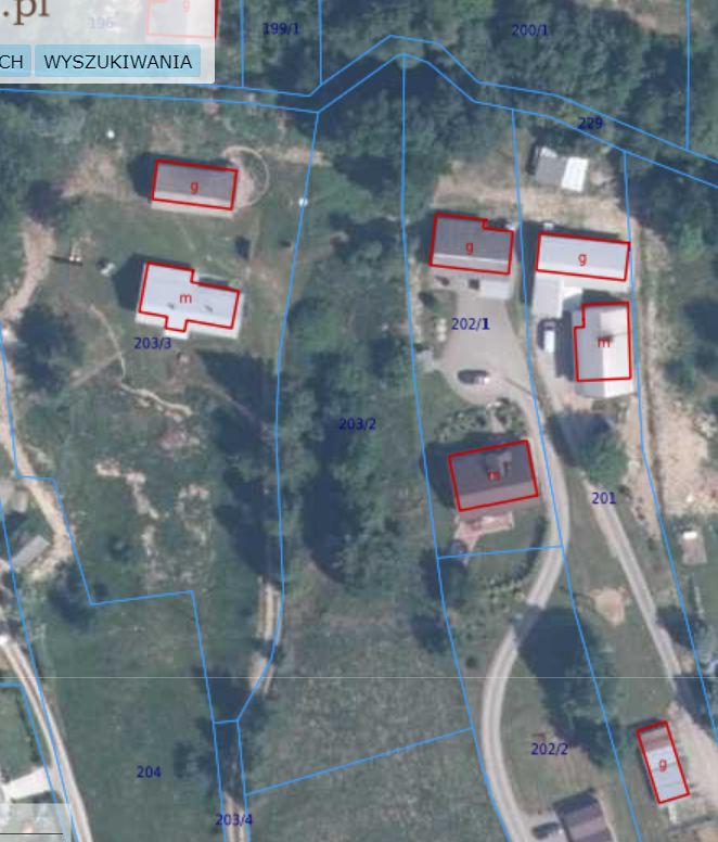 Działka rolno-budowlana Wyskitna. Zdjęcie 1