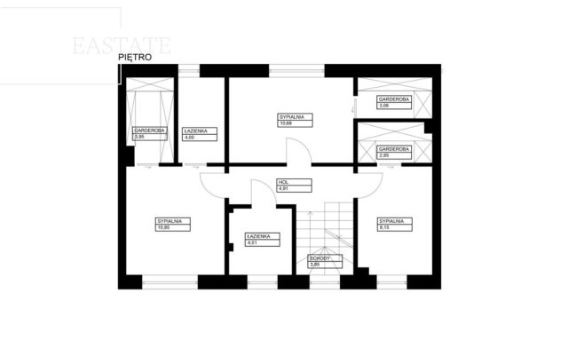 dom szeregowy, 4 pokoje Solec. Zdjęcie 11