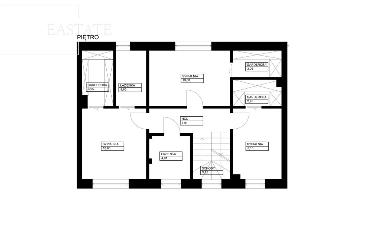 dom szeregowy, 4 pokoje Solec. Zdjęcie 11